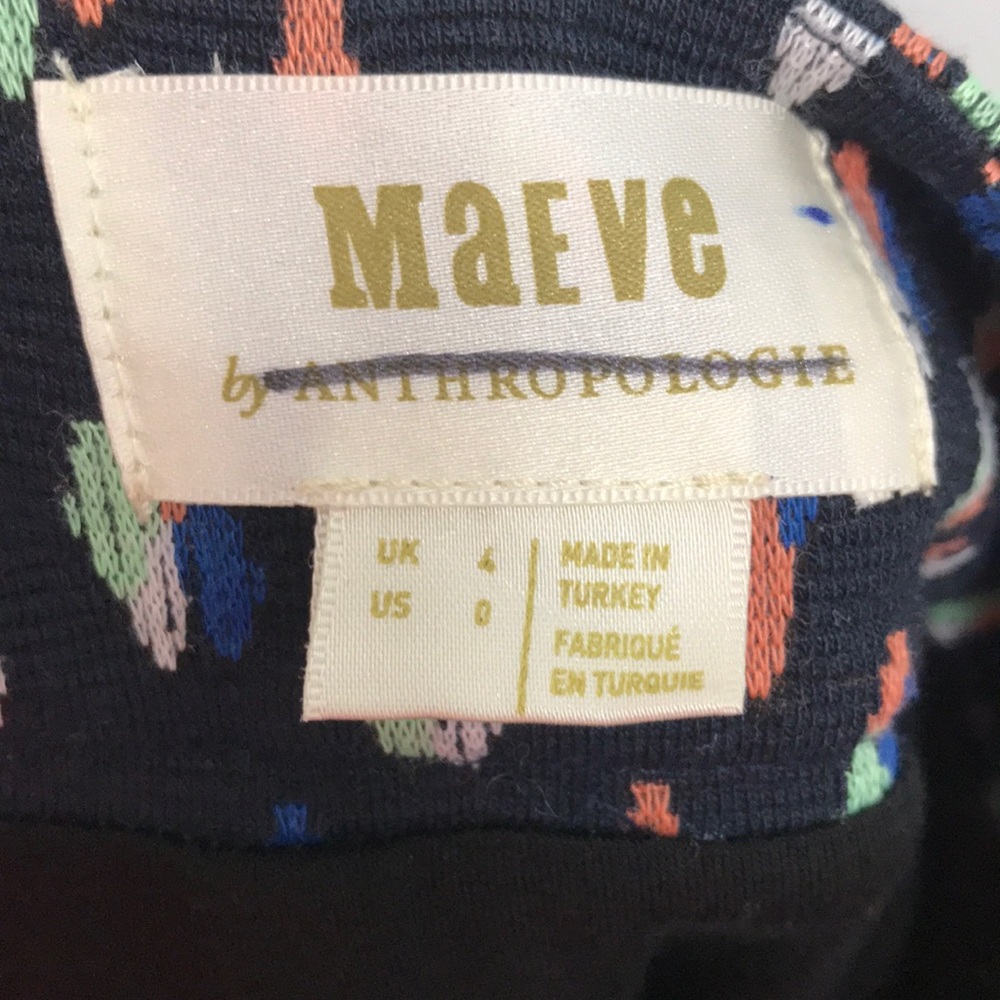 New Anthropologie Maeve Debra Knit Skirt Size 0 View 5